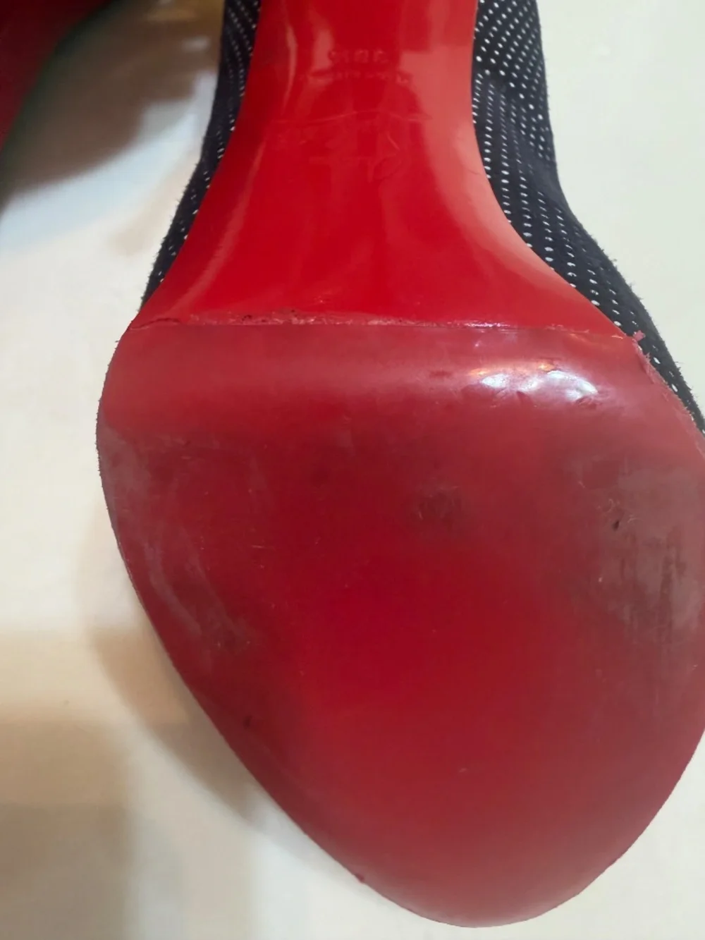 Christian Louboutin Peep Toe Heels
